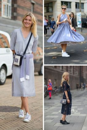 Dresses-With-Sneakers-To-Try-This-Summer-2018-9-700x1050